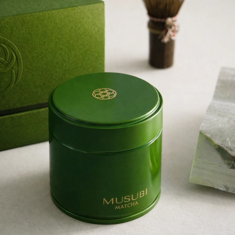 Young tea leaves growing under traditional tana shade in Kyoto for organic ceremonial matcha production