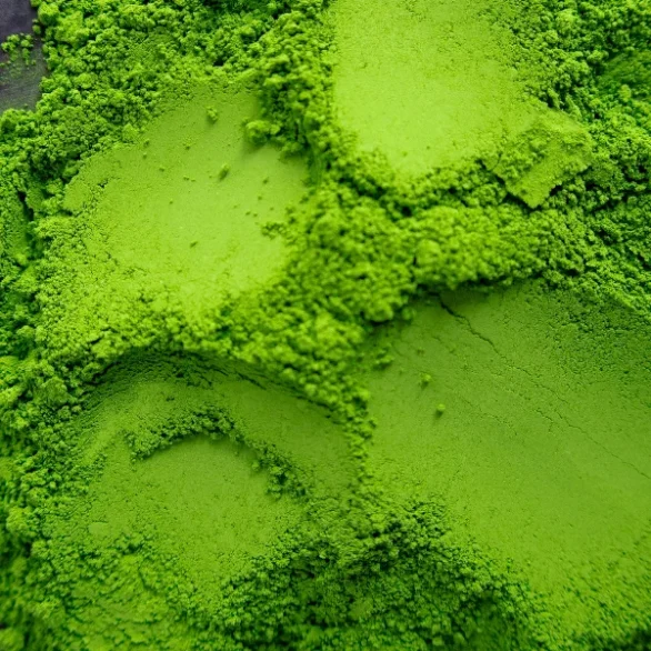 Matcha bio d'exception, Okumidori de Wazuka cueilli le 27 mai 2026 et reposé huit mois. 100 exemplaires, pour l'usucha comme le koicha. En précommande.