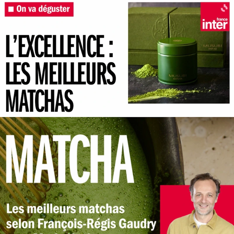 MUSUBI MATCHA présenté dans l’émission On va déguster sur France Inter en janvier 2026