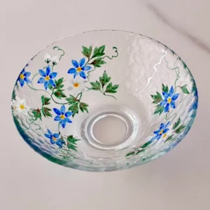 Glass Hira-Chawan by Kato Eizan - One piece only.