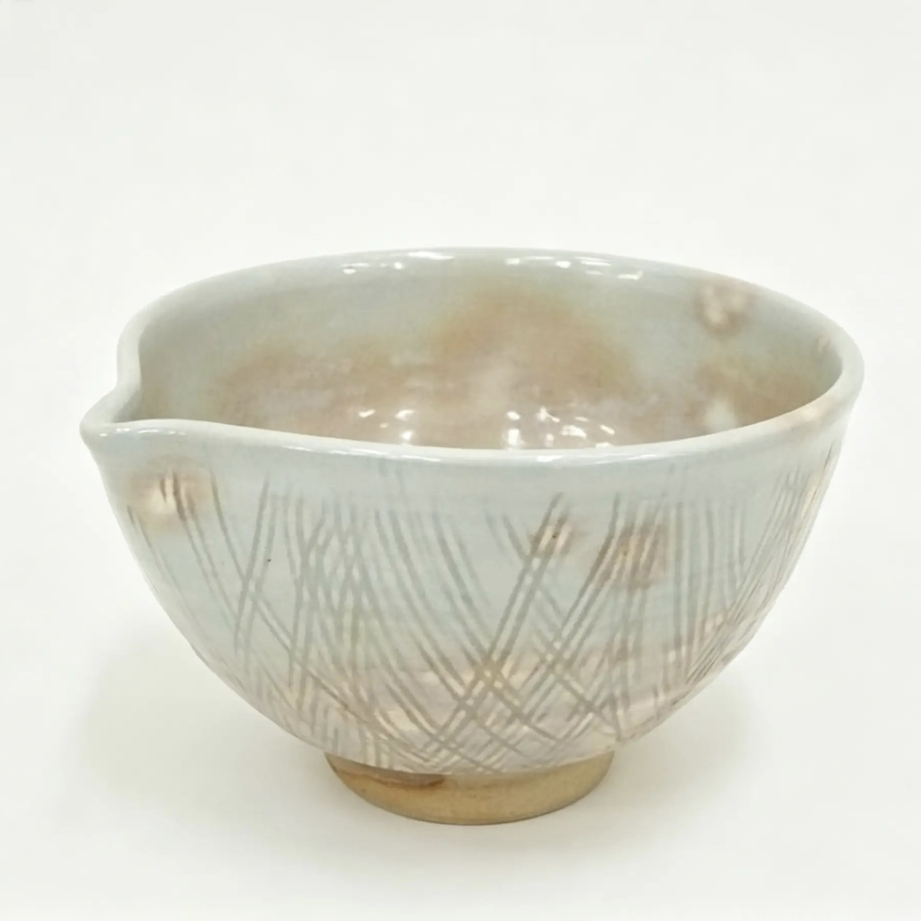 Gohonde Kinkai Katakuchi Chawan by Seiwa Kiln - One piece only. - Image 2