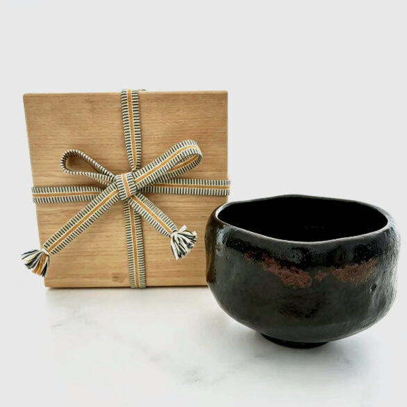 Wajima Lacquer Chashaku by Hirano Tozan