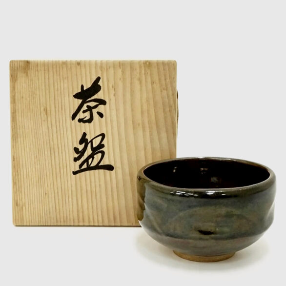 Amber-Glazed Chawan by Jikyū