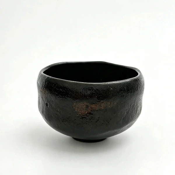 Black Raku Chawan from Kyoto - One piece only. - Image 3