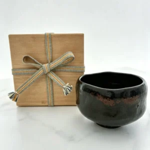 Black Raku Chawan from Kyoto - One piece only.