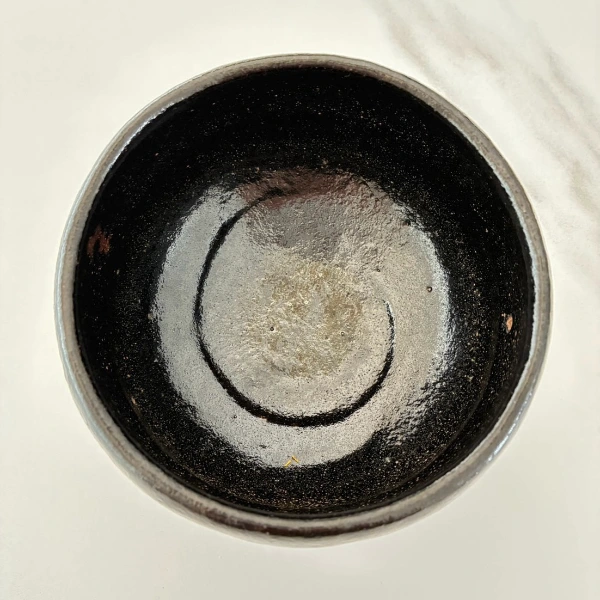 Black Raku Chawan from Kyoto - One piece only. - Image 5