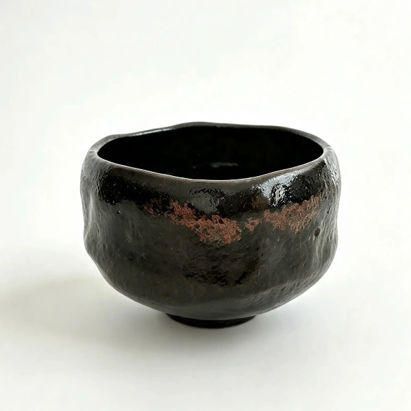 Black Raku Chawan from Kyoto - One piece only. - Image 2