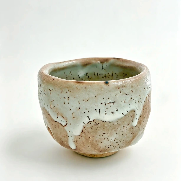 Shino Chawan by Ichirō Hori - One piece only. - Image 2